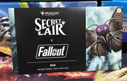 MTG Secret Lair X Fallout: RAD - Traditional Foil Edition Sealed **IN HAND** - Image 1
