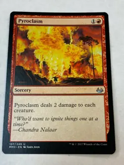 Pyroclasm - Magic the Gathering MTG Modern Masters 2017 Single - Image 1