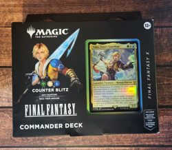 Magic: The Gathering MTG Final Fantasy Counter Blitz Commander Deck Tidus - Image 1