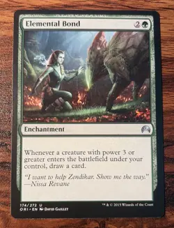 1X MTG Elemental Bond Magic the Gathering Magic Origins Uncommon NM/M X1 - Image 1