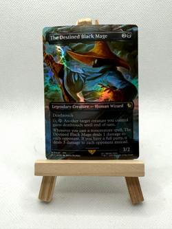 [1x] The Destined Black Mage - Borderless Near Mint, English UB: Final Fantasy C - Image 1