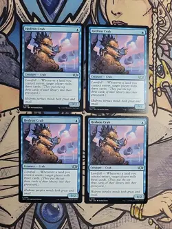 4x Hedron Crab - NM/M TDC MTG Magic - Image 1