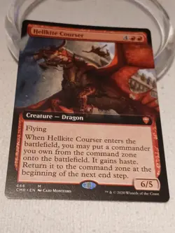 Hellkite Courser (Extended Art) Commander Legends Regular - Image 1