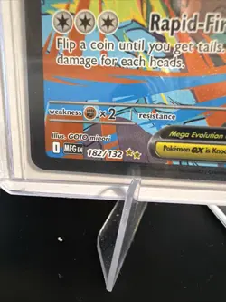 Pokemon TCG Mega Kangaskhan EX 182/132 Me01: Mega Evolution SIR Card - Image 3