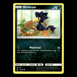 Murkrow 78/145 Guardians Rising Moderately Played Pokemon TCG Buy 10 Get 10 Free - Image 1