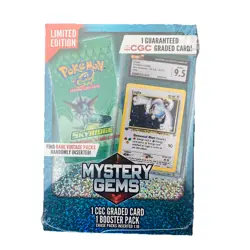 Pokemon Mystery Gems 1 CGC Graded Card & Booster Pack 2025 Limited Edition - Image 1