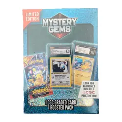 Pokemon Mystery Gems 1 CGC Graded Card & Booster Pack 2025 Limited Edition - Image 2