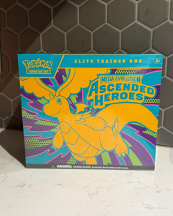 Pokemon Elite Trainer Box Mega Evolution Ascended Heroes Trading Card Game ETB - Image 5