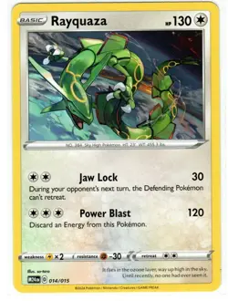Pokemon - Rayquaza 014/015 McDonald's Promos 2024 Regular NM - Image 1