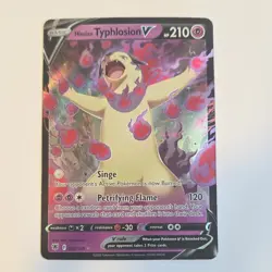 Pokemon Hisuian Typhlosion V Ultra Rare Full Art Holo Swsh10 053/189 210 HP - Image 1
