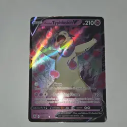 Pokemon Hisuian Typhlosion V Ultra Rare Full Art Holo Swsh10 053/189 210 HP - Image 2