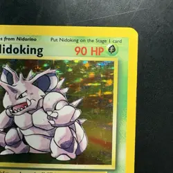 Pokemon Vintage Holo Nidoking Base Set 11/102 Wizards Of The Coast 1999 Tcg - Image 3