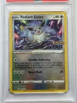 Pokemon Radiant Eevee SWSH230 Black Star Promo PSA 10 GEM MINT - Image 2