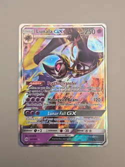 Pokemon TCG Lunala GX Sun & Moon 66/149 Holo Ultra Rare - Image 1