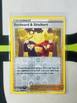 1x Pokemon TCG Sordward & Shielbert SWSH: 135/163 Reverse Holo NM - Image 1