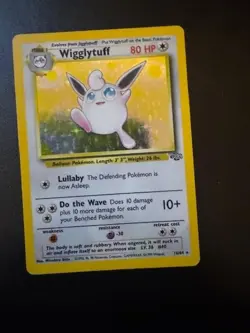 Pokemon TCG Wigglytuff Jungle 16/64 Holo Unlimited Holo Rare - Image 1