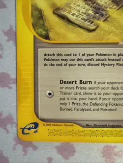 Mystery Plate Alpha 133/144 Skyridge Regular Pokemon S48 - Image 5