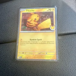 Pikachu Pokemon Day 2026 Promo Stamped 051/162 - Image 1