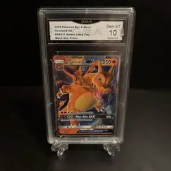 GMA 10 Mint 2019 Pokemon Hidden Fates CHARIZARD GX SM211 Promo - Image 5