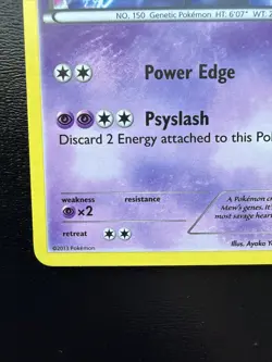 FREE SHIPPING Pokemon TCG Mewtwo 53/113 Legendary Treasures Holo - Image 5