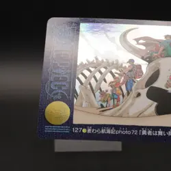 2001 One Piece Carddass Visual Adventure #127 Holo Rare Straw Hat Crew Bandai - Image 3