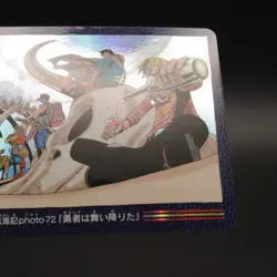 2001 One Piece Carddass Visual Adventure #127 Holo Rare Straw Hat Crew Bandai - Image 5