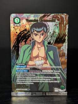 YUSUKE URAMESHI - Union Arena UE13BT - R* Rare One Star - Yu Yu Hakusho LP - Image 1