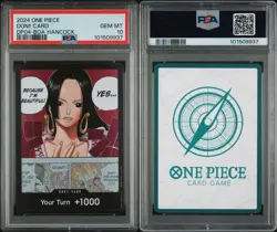 One Piece PSA 10 Don!! Card Boa Hancock 2024 DP04 English - Image 3