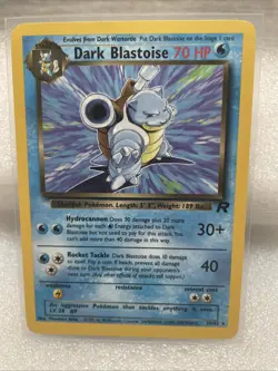 Pokemon Dark Blastoise TCG Card 20/82 Rare Mint Condition - Image 1