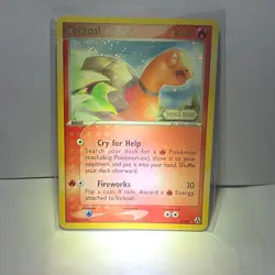 Pokemon Torkoal Legend Maker 27/92 Basic 2006 80 HP Card - Image 1