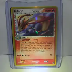 Pokemon Milotic Dragon Frontiers Delta Species 5/101 Holo Rare 90 HP Card - Image 1