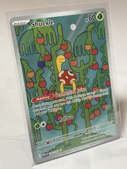 Pokemon TCG Shuckle 136/132 - Mega Evolution Illustration Rare card New Mint - Image 2
