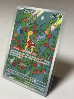 Pokemon TCG Shuckle 136/132 - Mega Evolution Illustration Rare card New Mint - Image 3