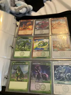 pokemon binder collection black yellow red and blue Pokemon with expensive cards - Image 5