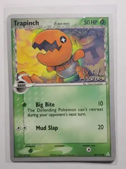 2007 World Championships Trapinch Pokemon Card, Holon Phantoms Deck 84/110 - Image 1