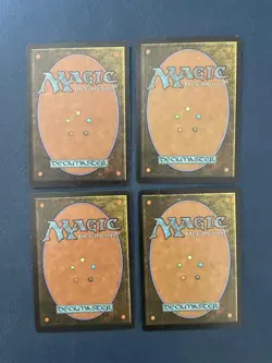 MTG 4X MERCADIAN MASQUES RUSHWOOD ELEMENTAL PLAYED MAGIC THE GATHERING GREEN - Image 2