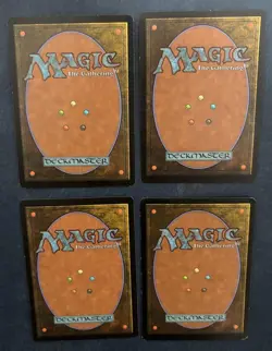MTG 4X JAPANESE MERCADIAN MASQUES LAND GRANT MAGIC THE GATHERING SORCERY GREEN - Image 4