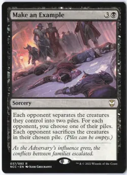 Make an Example R Commander: Streets of New Capenna 37 LP - Image 1