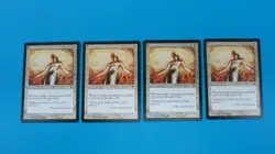 4x WARMTH ENCHANTMENT TEMPEST MTG MAGIC THE GATHERING NM / UNPLAYED - Image 1