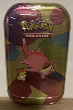Pokemon Scarlet & Violet 151 Mini Tin 2 Booster Packs + Coin + Art Card, NEW - Image 1