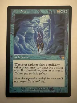 Ice Cave - Apocalypse - Magic The Gathering NM/M (Never Played) - Image 1