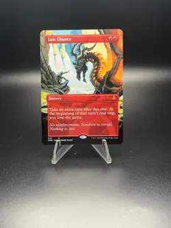 MTG Last Chance (Borderless) Dominaria Remastered Regular - Image 1