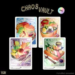 Magic the Gathering MTG Secret Lair Oishii! Tokens Rainbow Foil Edition - New - Image 1