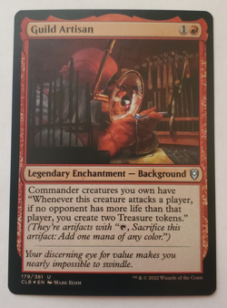 1x Guild Artisan FOIL CLB Battle for Baldur's Gate MTG NM - Image 1