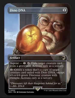 Dino DNA (Borderless) Universes Beyond: Jurassic World Collection Regular - Image 1