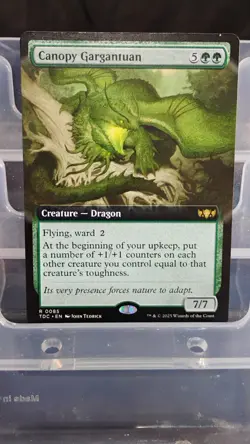 Magic: The Gathering Canopy Gargantuan extended art regular - Image 1