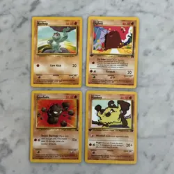 Pokemon Card Lot 1999 WOTC 50 Different Cards Lots Of 1st Edition Or Uncommon NM - Image 2