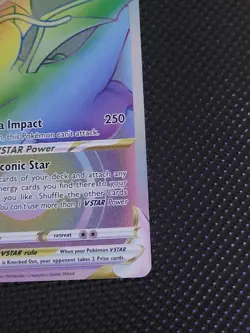 Pokemon TCG Dragonite VSTAR Rainbow Secret Rare Card 081/078 - Image 4