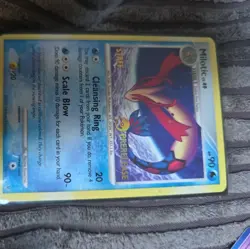 Pokemon Milotic 70/147 Prerelease STAMP STAFF Promo - Image 1