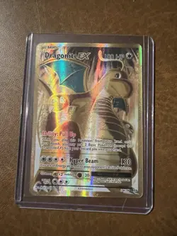 Pokemon TCG Dragonite EX Evolutions 106/108 Full Art Rare Holo 180 HP - Image 1